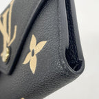 Louis Vuitton Trifold Wallet Monogram Empreinte Bicolor Portefeuille Victorine — view 5