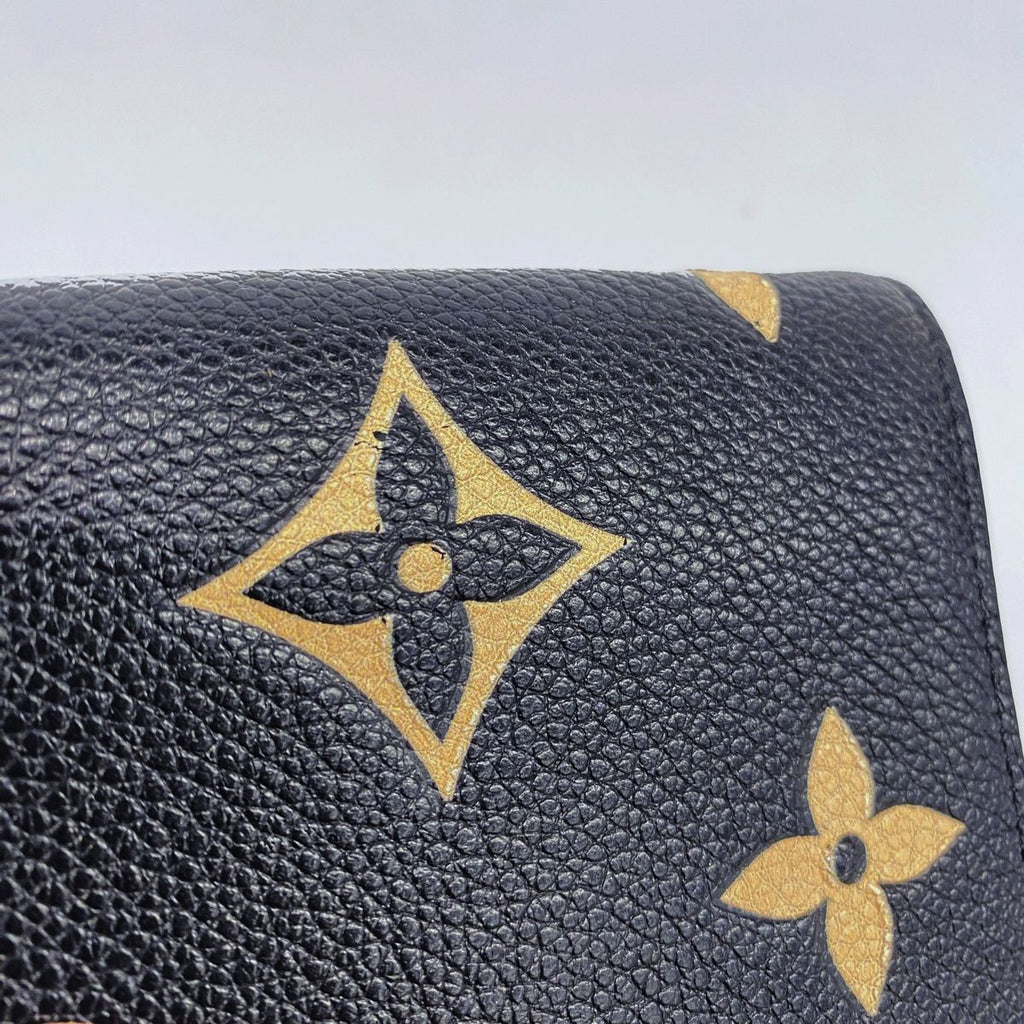 Louis Vuitton Trifold Wallet Monogram Empreinte Bicolor Portefeuille Victorine — view 7