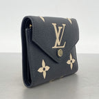 Louis Vuitton Trifold Wallet Monogram Empreinte Bicolor Portefeuille Victorine — view 2