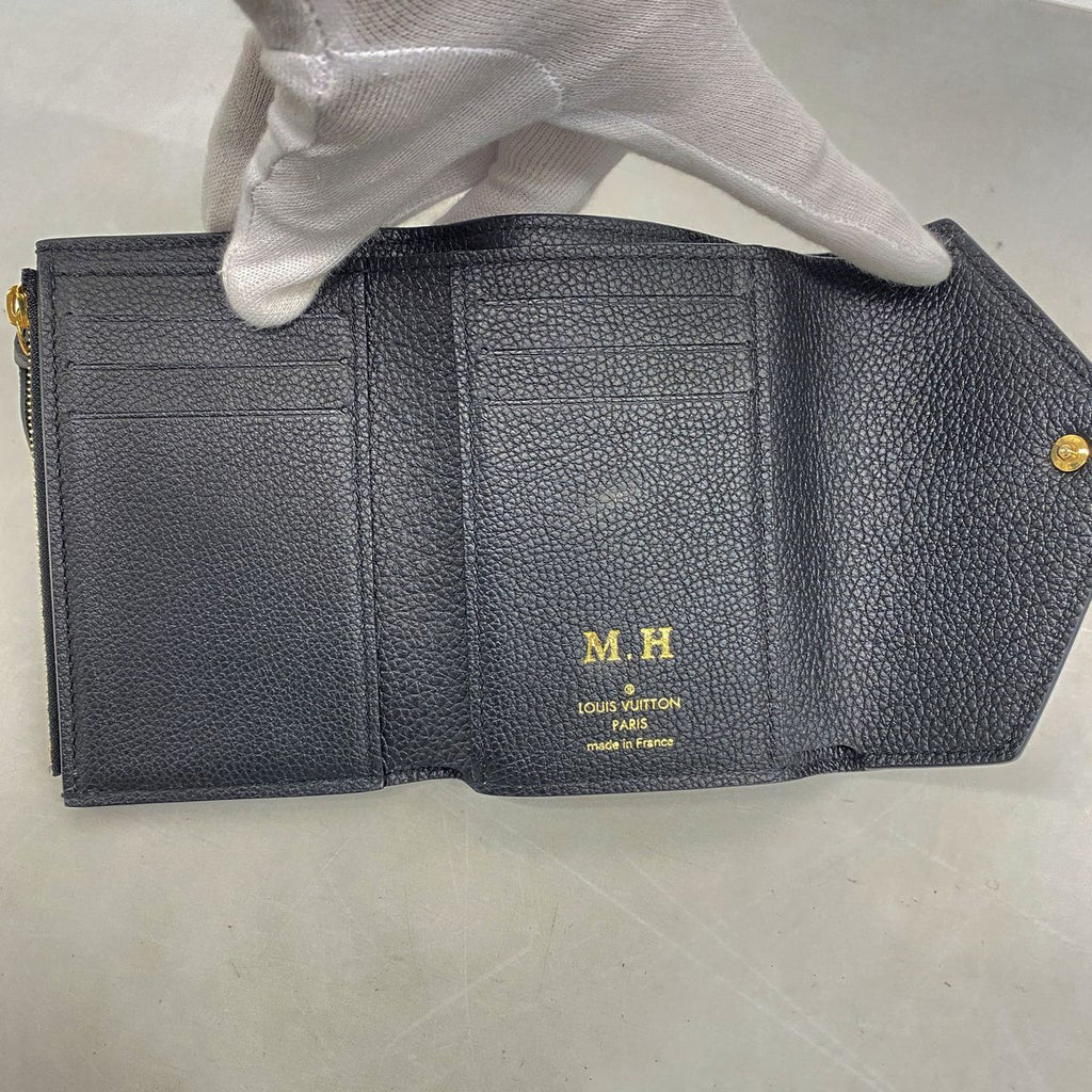 Louis Vuitton Trifold Wallet Monogram Empreinte Bicolor Portefeuille Victorine — view 3