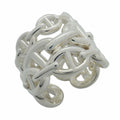 Hermes Ring Enchainee Chaine D'ancre 925 Sterling Silver