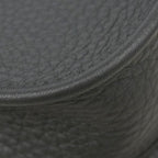Hermes Shoulder Bag Evelyne TPM Taurillon Clemence Black Silver — view 6