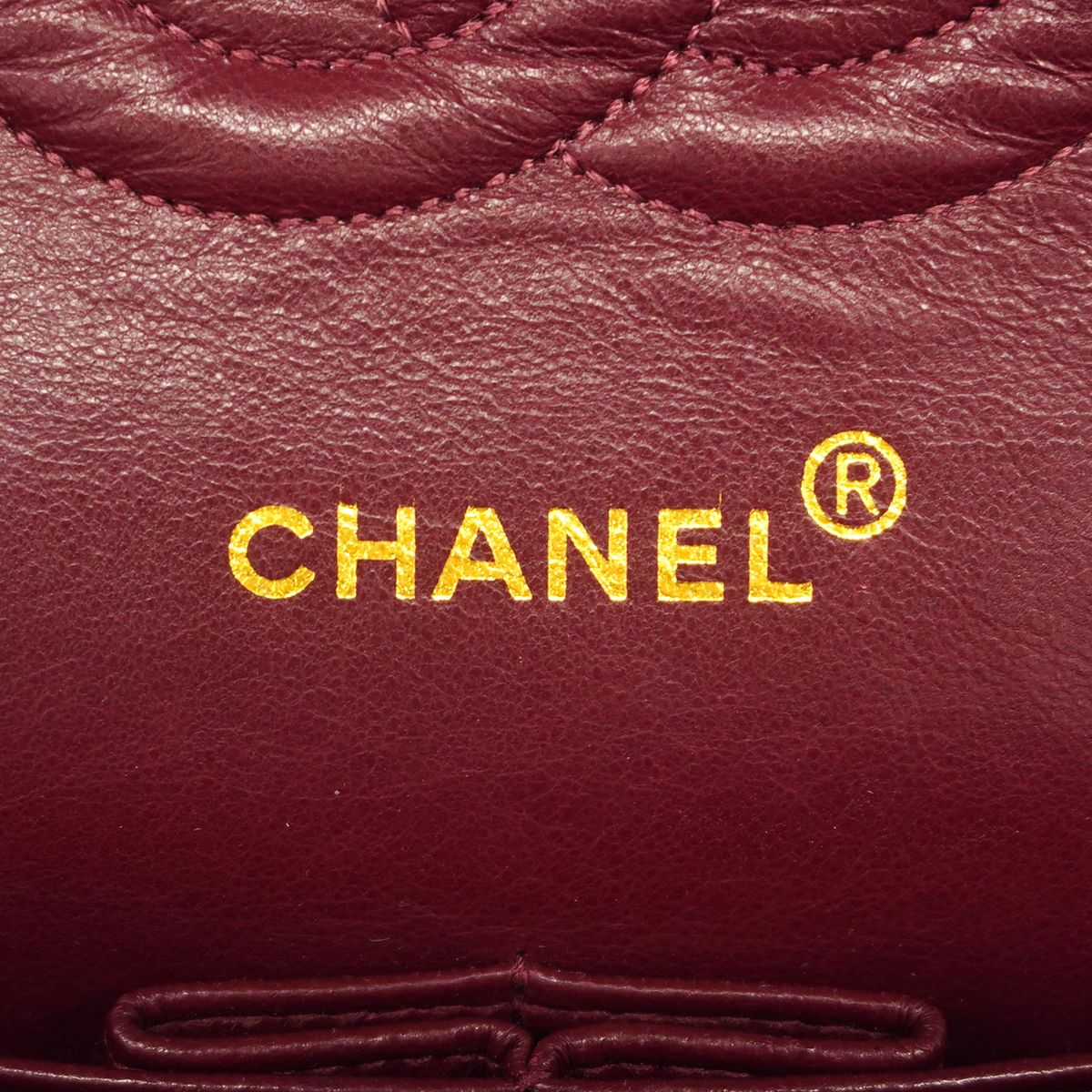 Chanel Shoulder Bag Quilted Lambskin Black Gold — view 5