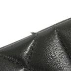 Chanel Shoulder Bag Diana Lambskin Black Gold — view 7