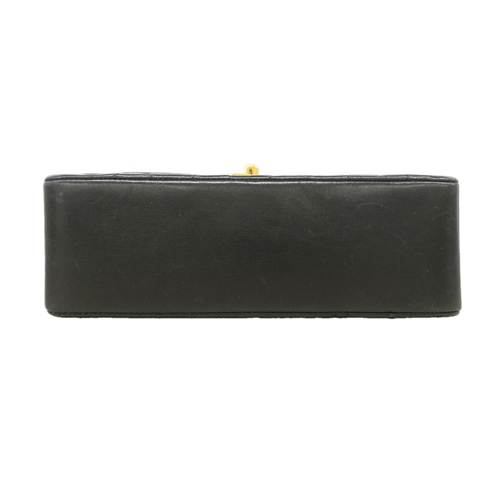 Chanel Shoulder Bag Diana Lambskin Black Gold — view 3