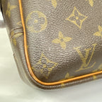 Louis Vuitton Handbag Monogram Deauville Brown — view 7