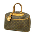 Louis Vuitton Handbag Monogram Deauville Brown