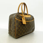 Louis Vuitton Handbag Monogram Deauville Brown — view 2