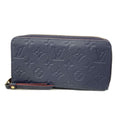 Louis Vuitton Wallet Monogram Empreinte Zippy Marine Rouge
