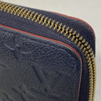Louis Vuitton Wallet Monogram Empreinte Zippy Marine Rouge — view 7