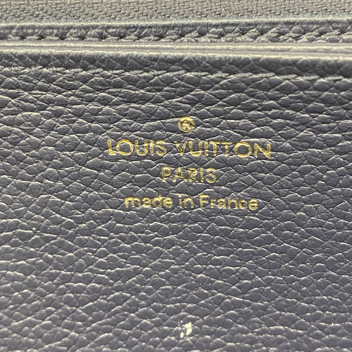 Louis Vuitton Wallet Monogram Empreinte Zippy Marine Rouge — view 4