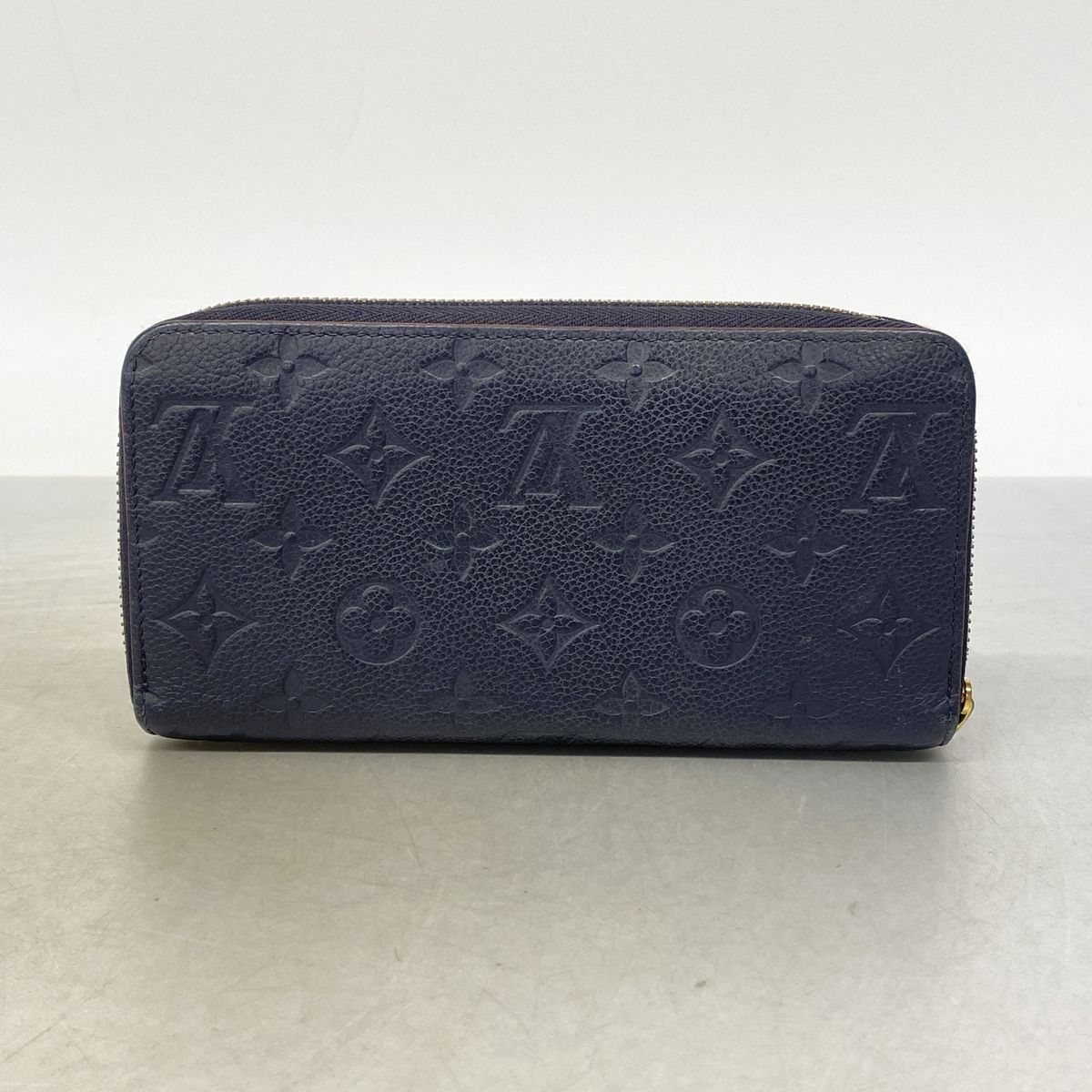 Louis Vuitton Wallet Monogram Empreinte Zippy Marine Rouge — view 8