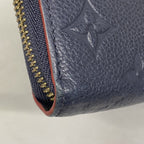 Louis Vuitton Wallet Monogram Empreinte Zippy Marine Rouge — view 6