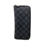 Louis Vuitton Wallet Damier Graphite Zippy Vertical Black