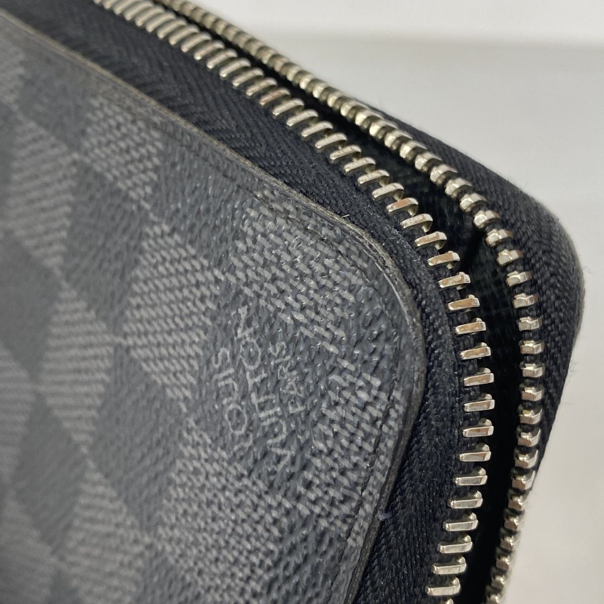 Louis Vuitton Wallet Damier Graphite Zippy Vertical Black — view 6