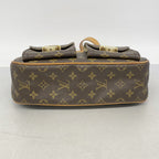 Louis Vuitton Shoulder Bag Monogram Hudson GM Brown — view 3