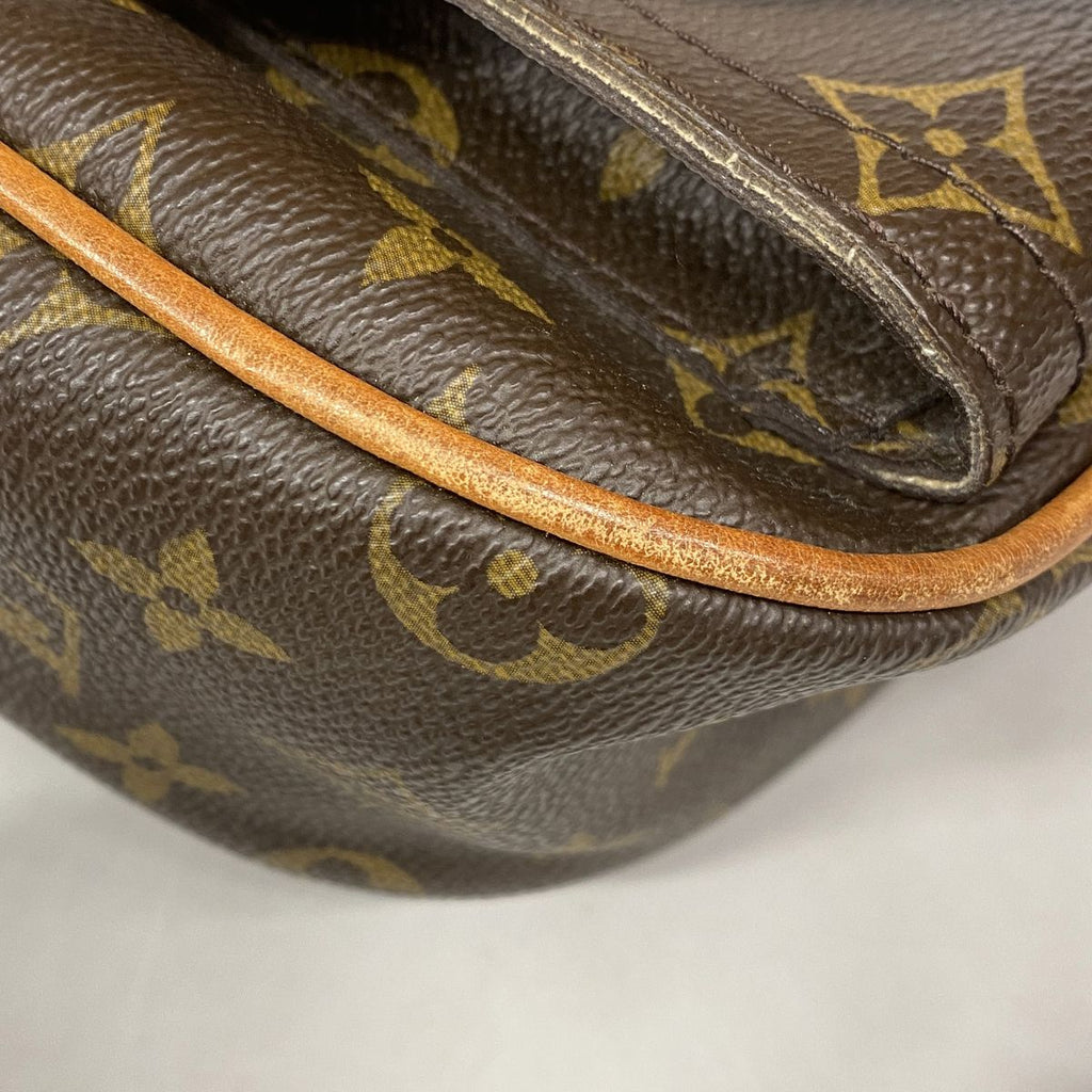 Louis Vuitton Shoulder Bag Monogram Hudson GM Brown — view 6
