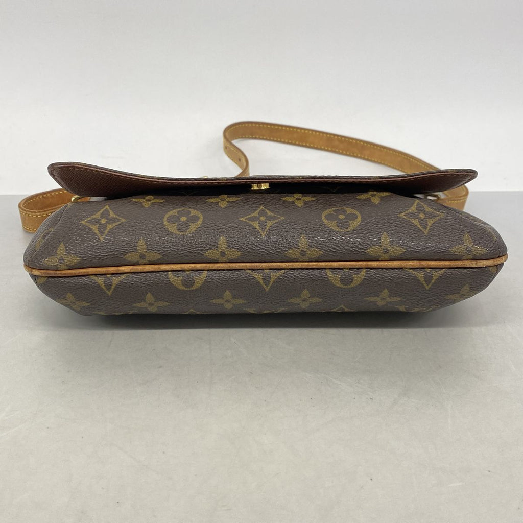 Louis Vuitton Shoulder Bag Monogram Musette Tango Short Strap Brown — view 3