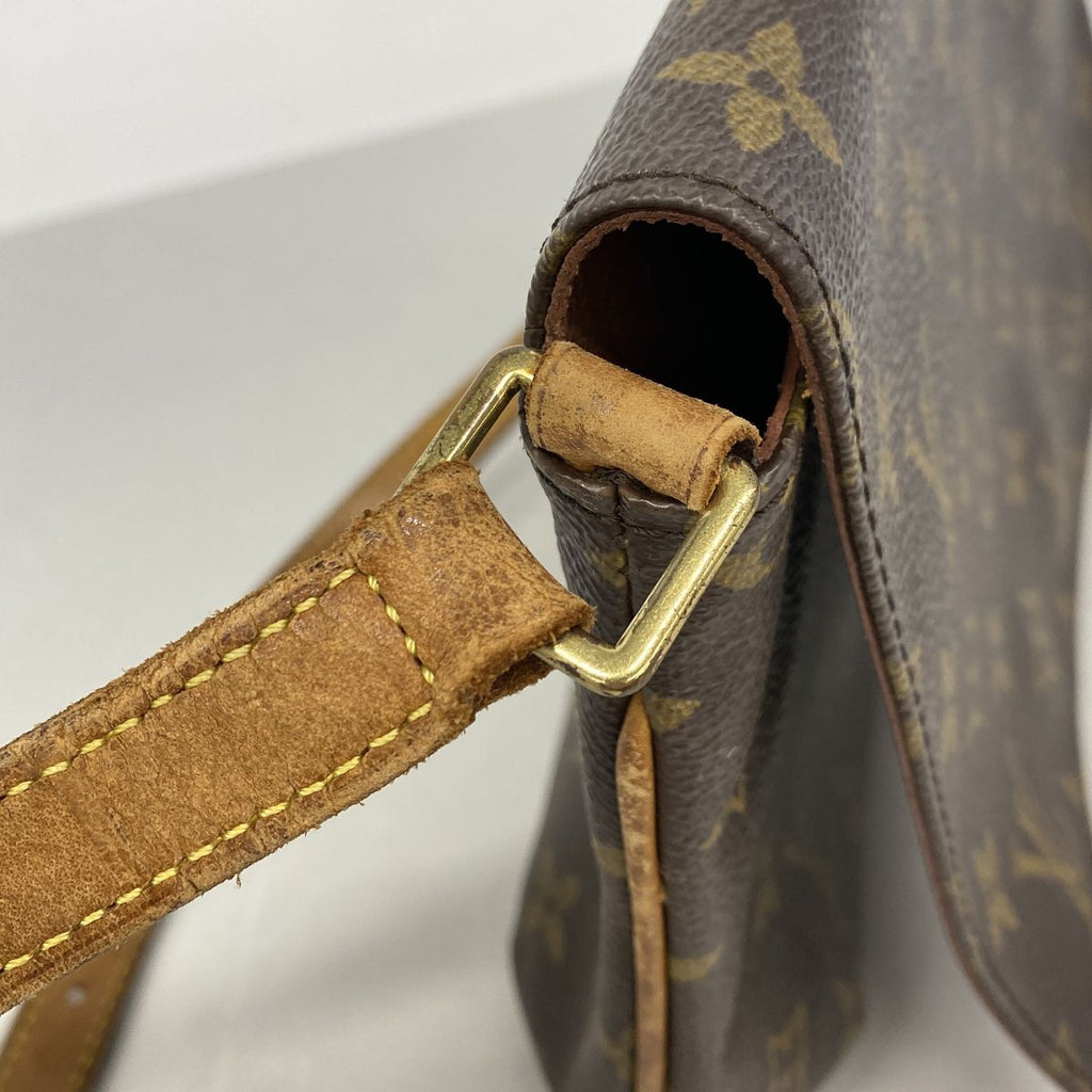 Louis Vuitton Shoulder Bag Monogram Musette Tango Short Strap Brown — view 6