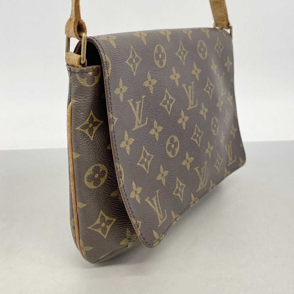 Louis Vuitton Shoulder Bag Monogram Musette Tango Short Strap Brown — view 2