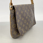 Louis Vuitton Shoulder Bag Monogram Musette Tango Short Strap Brown — view 2