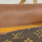 Louis Vuitton Shoulder Bag Monogram Musette Tango Short Strap Brown — view 5