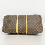 Louis Vuitton Boston Bag Monogram Keepall Bandouliere 55 Brown — view 3