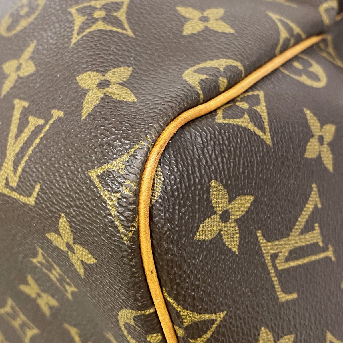 Louis Vuitton Boston Bag Monogram Keepall Bandouliere 55 Brown — view 7