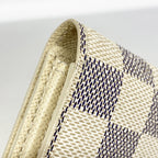 Louis Vuitton Wallet Damier Azur Portefeuille Sarah White — view 6