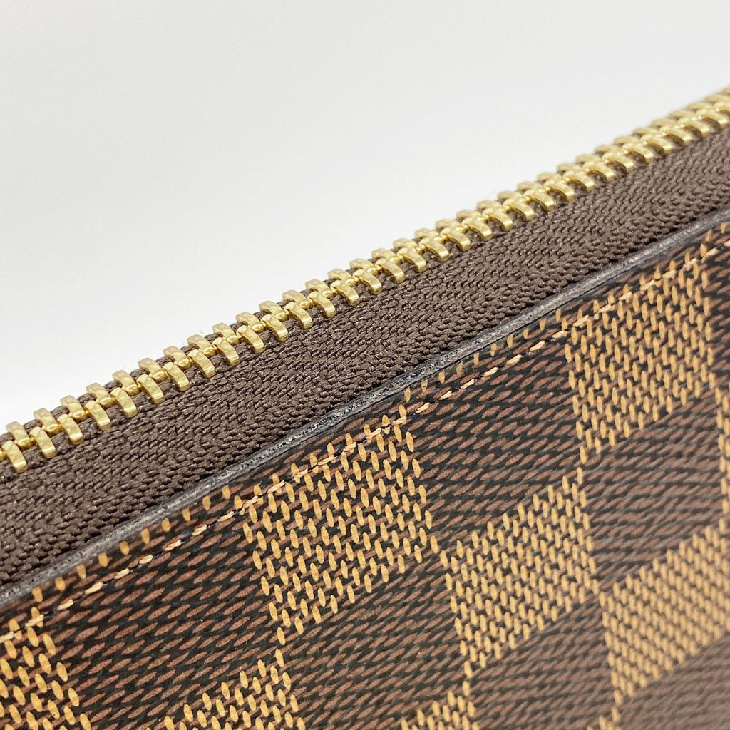 Louis Vuitton Wallet Damier Portefeuille Clemence Ebene — view 6