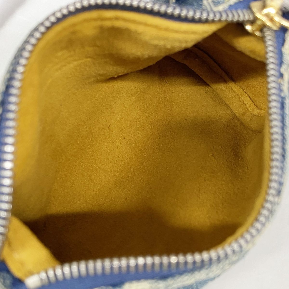 Louis Vuitton Pouch Monogram Denim Trousse Speedy PM Blue — view 4