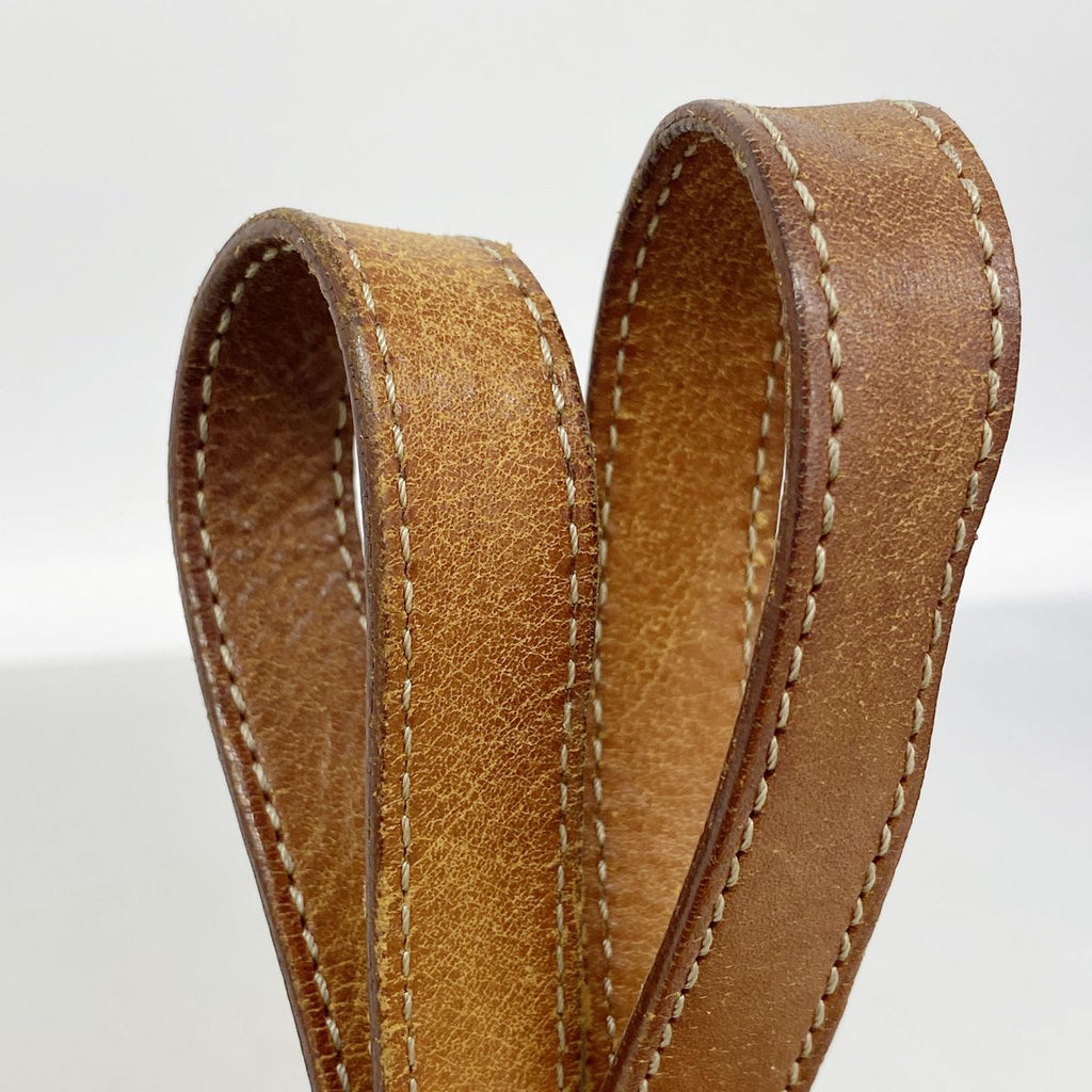 Celine Handbag Macadam Brown Gold — view 8