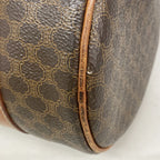 Celine Handbag Macadam Brown Gold — view 6