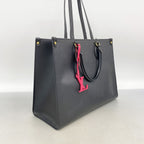 Louis Vuitton Tote Bag Epi On The Go MM Pink Noir 2-Way — view 2