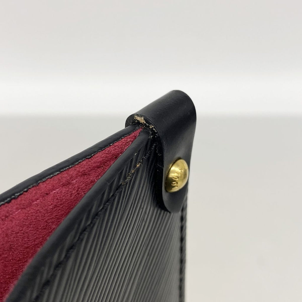 Louis Vuitton Tote Bag Epi On The Go MM Pink Noir 2-Way — view 7