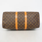 Louis Vuitton Boston Bag Monogram Keepall 45 Brown — view 3