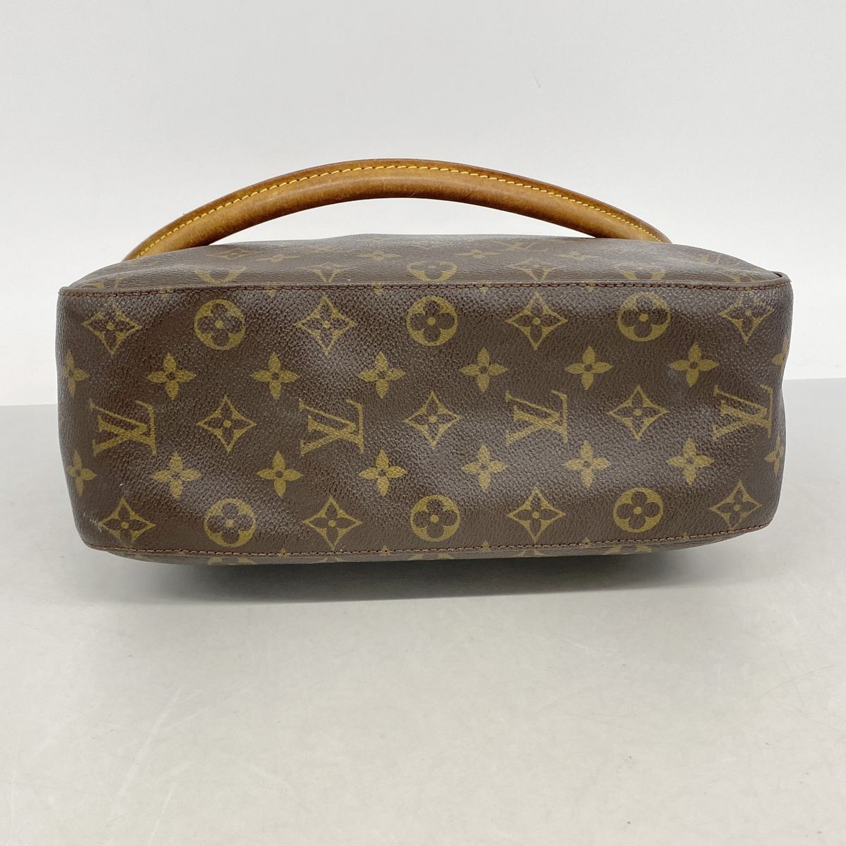 Louis Vuitton Shoulder Bag Monogram Looping GM Brown — view 3
