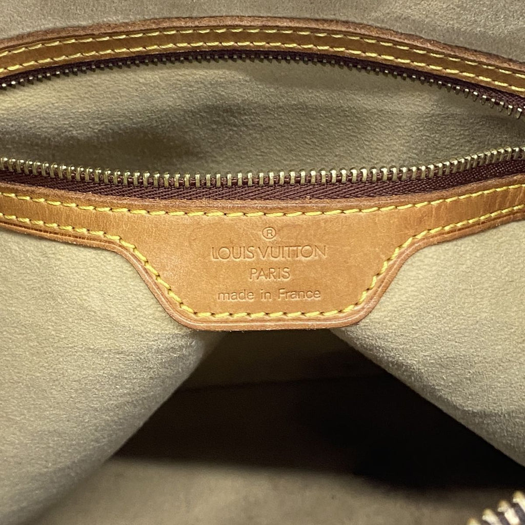 Louis Vuitton Shoulder Bag Monogram Looping GM Brown — view 5