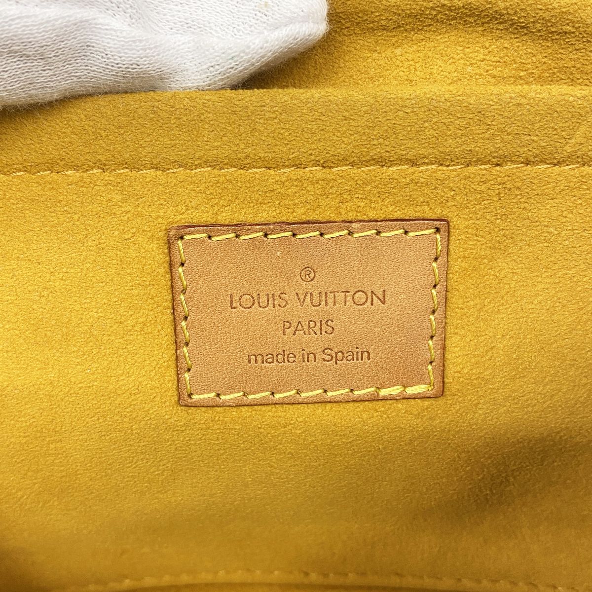 Louis Vuitton Handbag Monogram Denim Mini Pleaty Blue — view 5