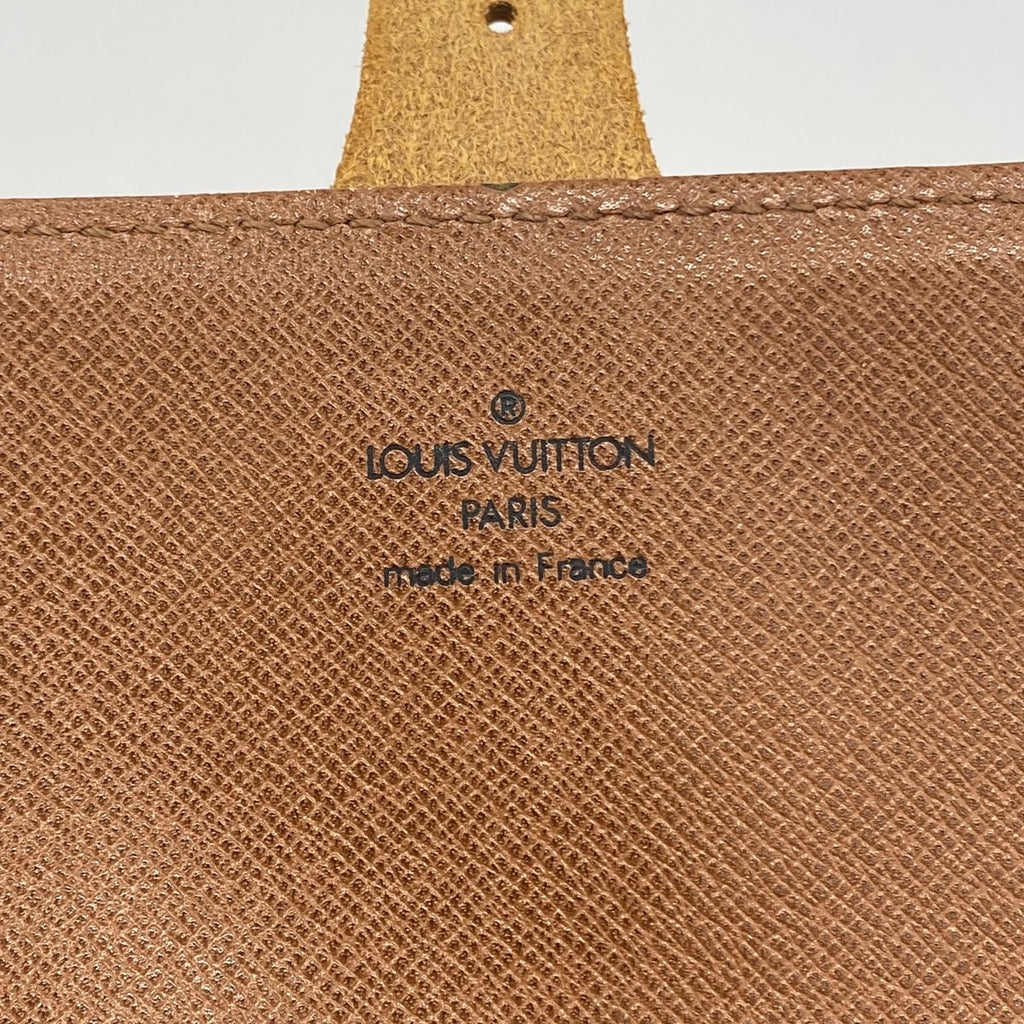 Louis Vuitton Shoulder Bag Monogram Cartouchiere MM Brown — view 5
