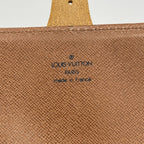 Louis Vuitton Shoulder Bag Monogram Cartouchiere MM Brown — view 5