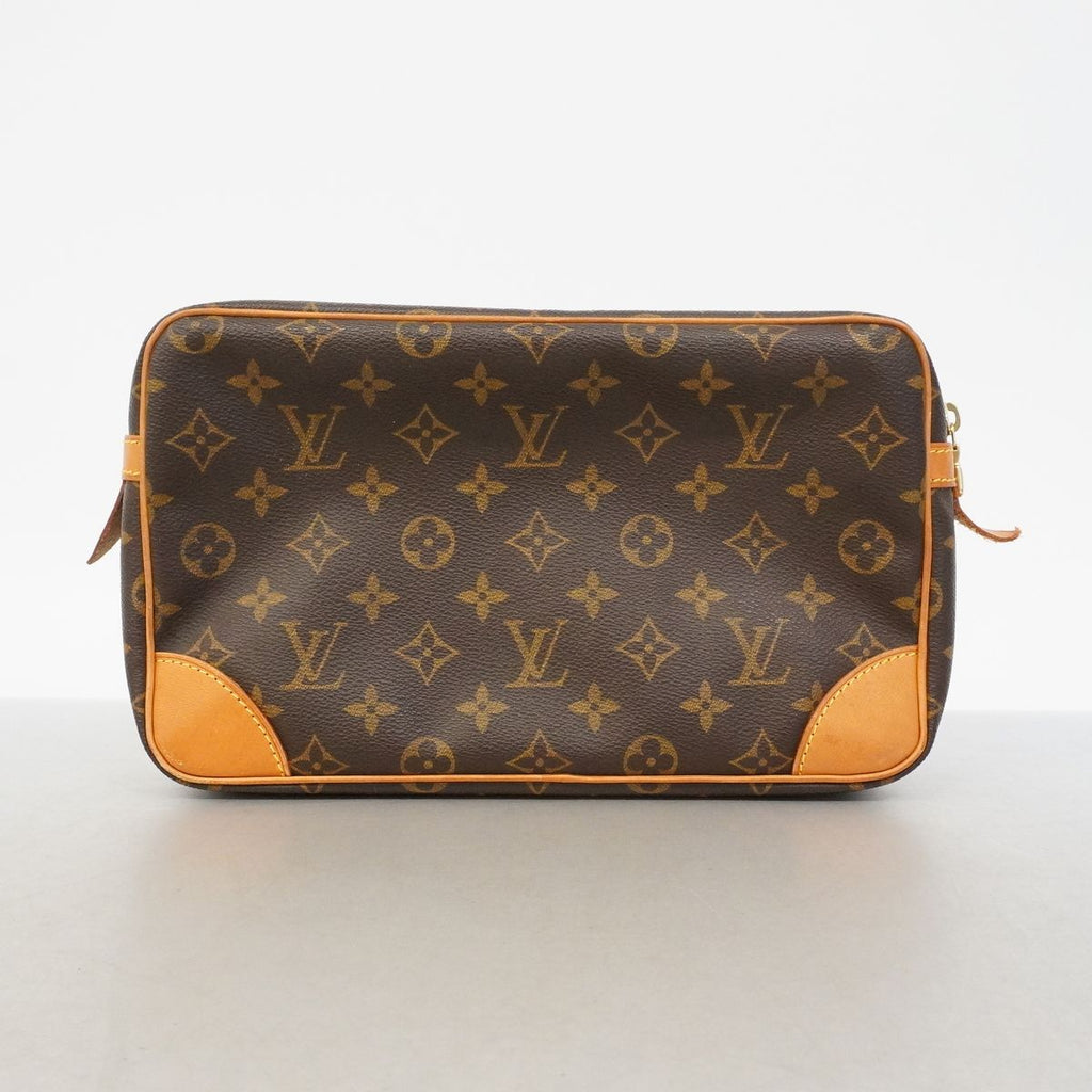 Louis Vuitton Clutch Monogram Compiegne 28 Brown — view 8