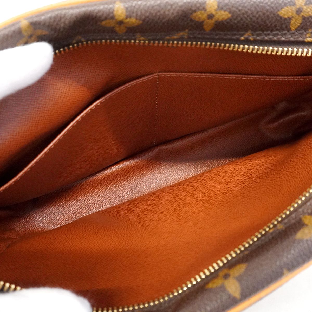 Louis Vuitton Clutch Monogram Compiegne 28 Brown — view 4