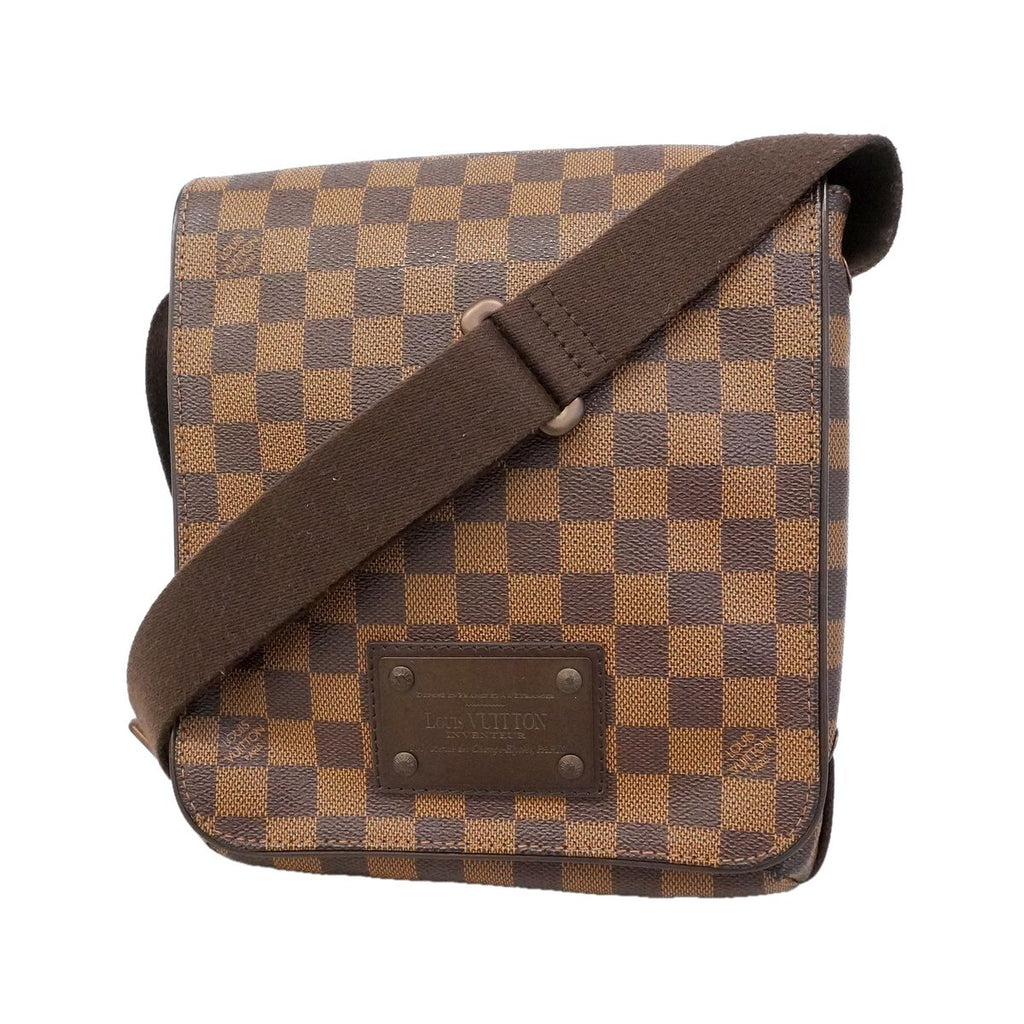 Louis Vuitton Shoulder Bag Damier Brooklyn PM Ebene
