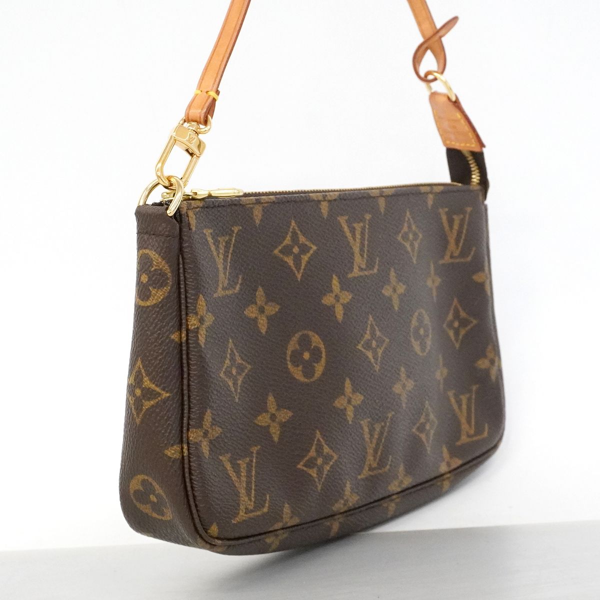Louis Vuitton Pouch Monogram Pochette Accessoires Brown — view 2