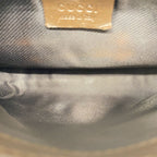 Gucci Waist Bag GG Canvas Brown Silver — view 4