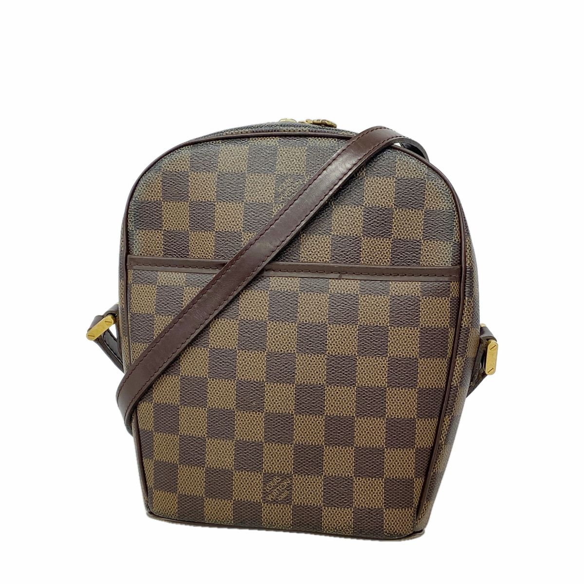 Louis Vuitton Shoulder Bag Damier Ipanema PM Ebene