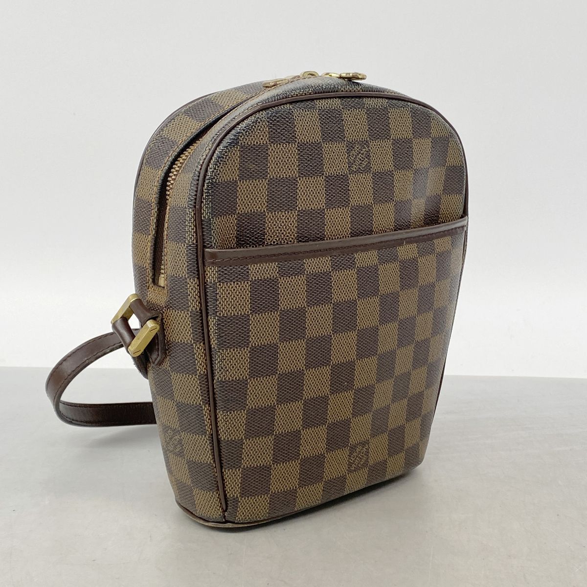 Louis Vuitton Shoulder Bag Damier Ipanema PM Ebene — view 2