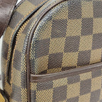 Louis Vuitton Shoulder Bag Damier Ipanema PM Ebene — view 8
