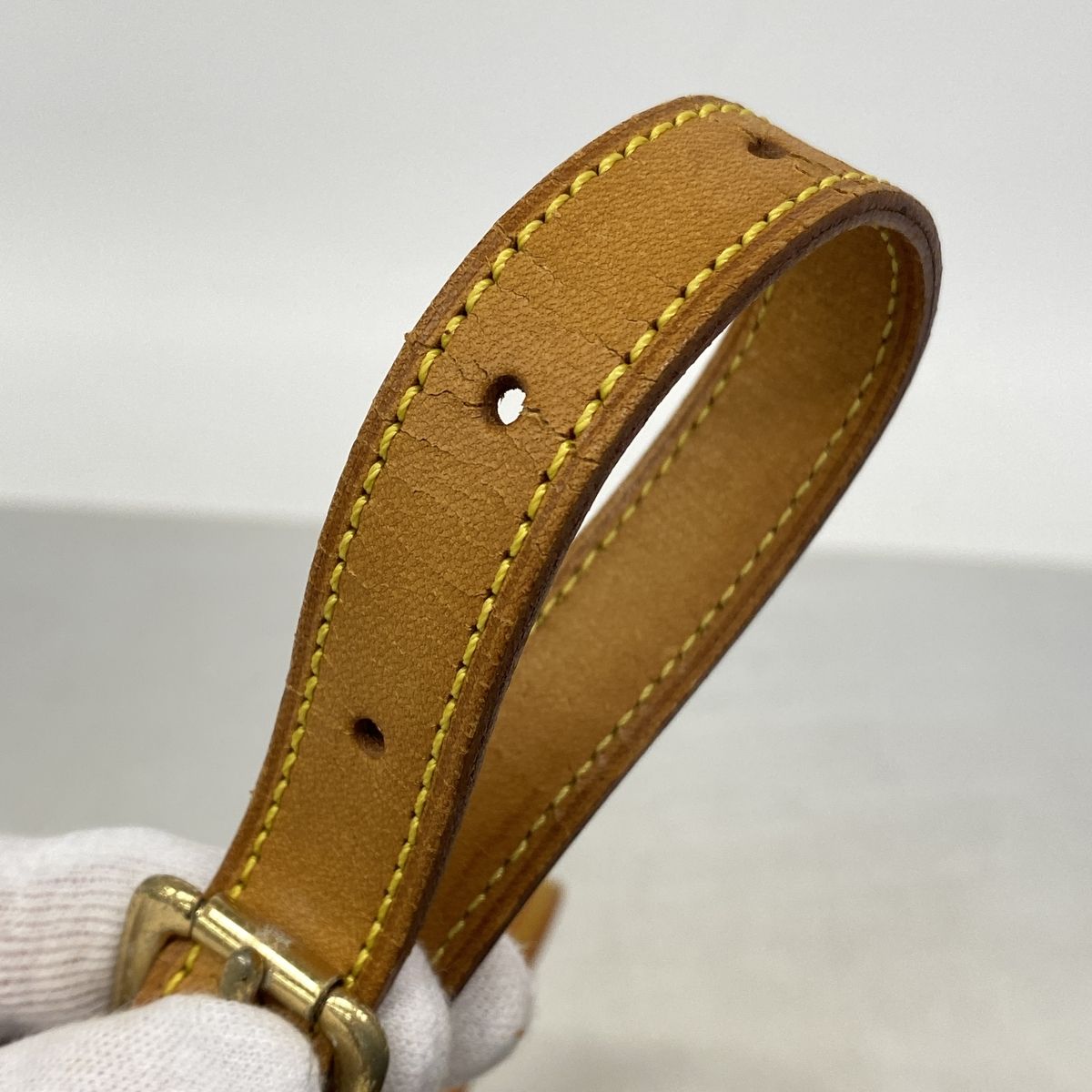 Louis Vuitton Shoulder Bag Monogram Musette Tango Long Strap Brown — view 7